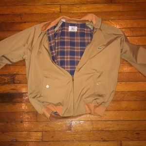 LACOSTE Khaki lightweight jacket